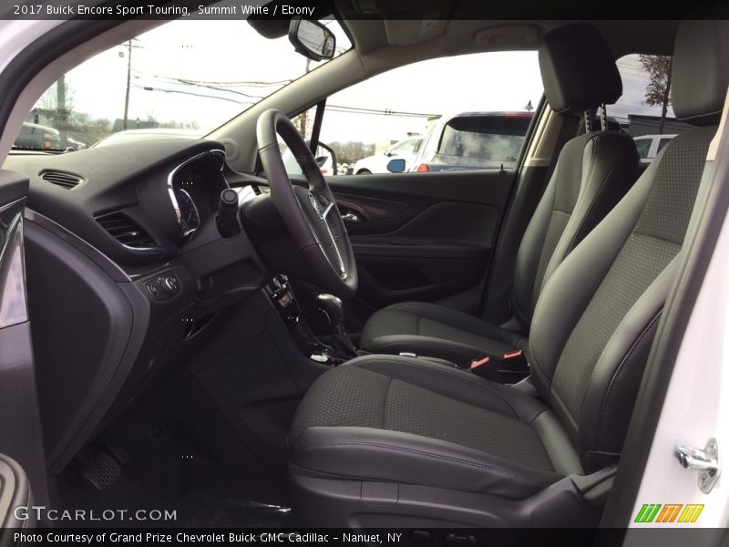 Summit White / Ebony 2017 Buick Encore Sport Touring