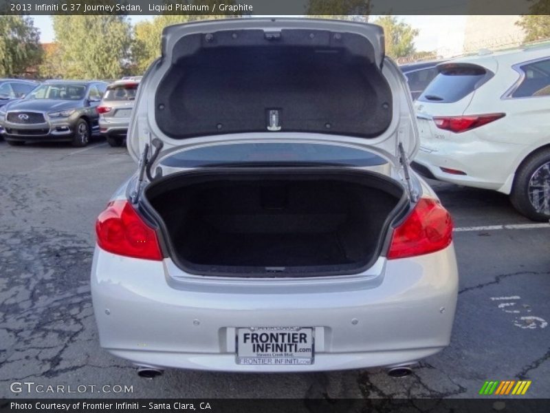 Liquid Platinum / Graphite 2013 Infiniti G 37 Journey Sedan