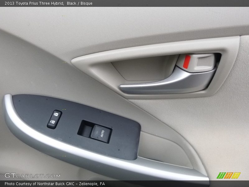 Black / Bisque 2013 Toyota Prius Three Hybrid
