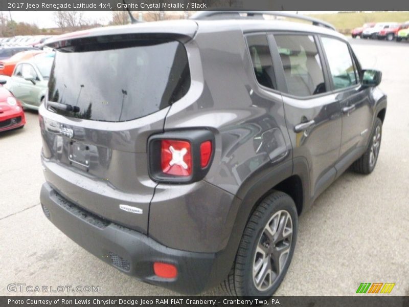 Granite Crystal Metallic / Black 2017 Jeep Renegade Latitude 4x4