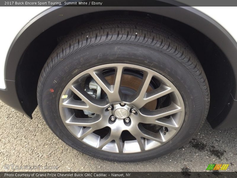Summit White / Ebony 2017 Buick Encore Sport Touring