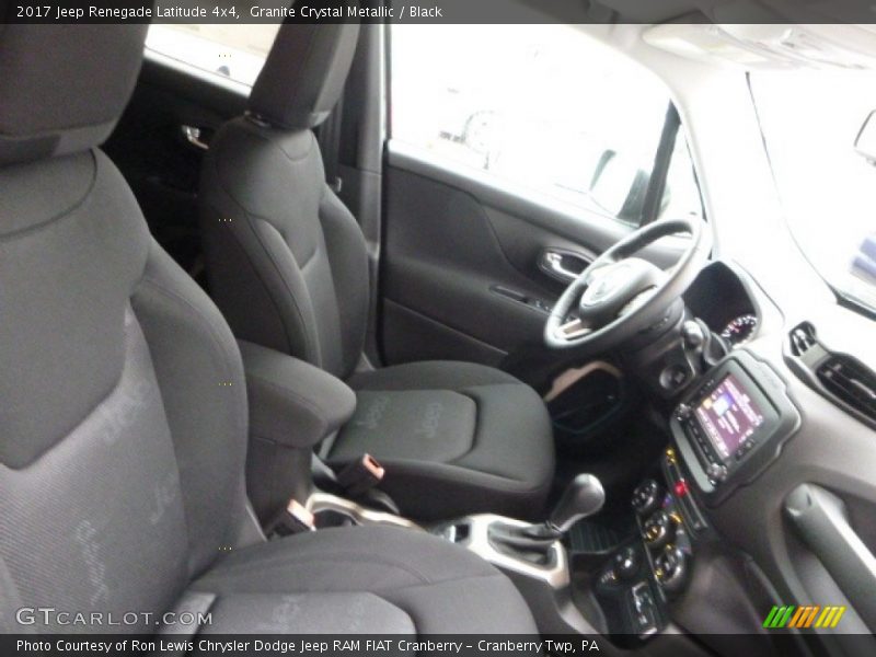 Granite Crystal Metallic / Black 2017 Jeep Renegade Latitude 4x4