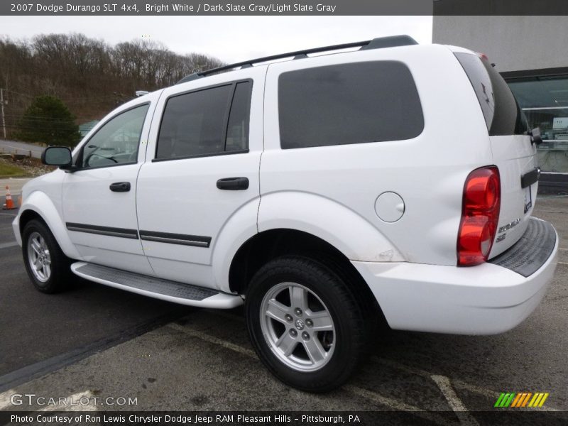 Bright White / Dark Slate Gray/Light Slate Gray 2007 Dodge Durango SLT 4x4
