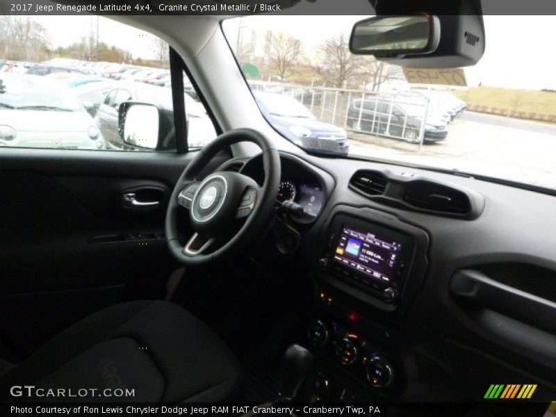 Granite Crystal Metallic / Black 2017 Jeep Renegade Latitude 4x4