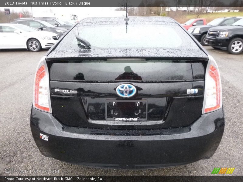 Black / Bisque 2013 Toyota Prius Three Hybrid
