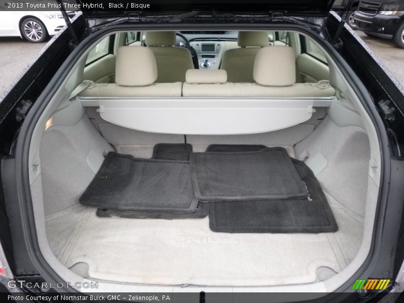 Black / Bisque 2013 Toyota Prius Three Hybrid