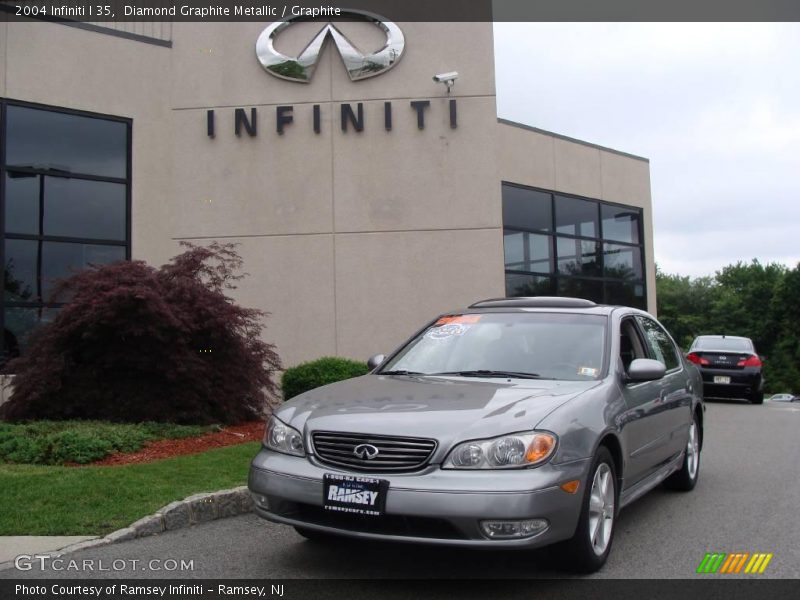 Diamond Graphite Metallic / Graphite 2004 Infiniti I 35