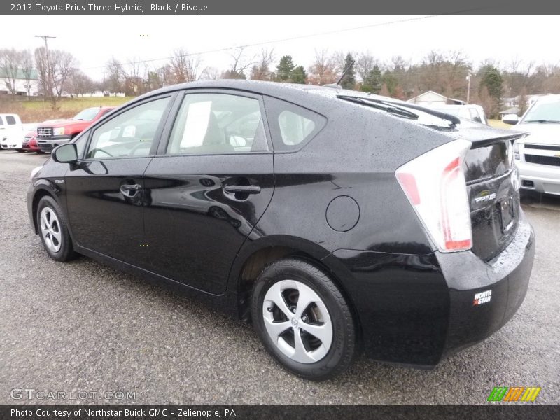 Black / Bisque 2013 Toyota Prius Three Hybrid