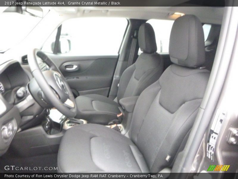 Granite Crystal Metallic / Black 2017 Jeep Renegade Latitude 4x4