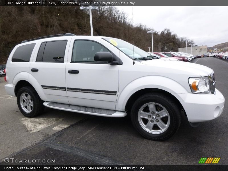 Bright White / Dark Slate Gray/Light Slate Gray 2007 Dodge Durango SLT 4x4