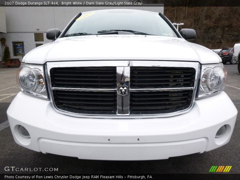 Bright White / Dark Slate Gray/Light Slate Gray 2007 Dodge Durango SLT 4x4