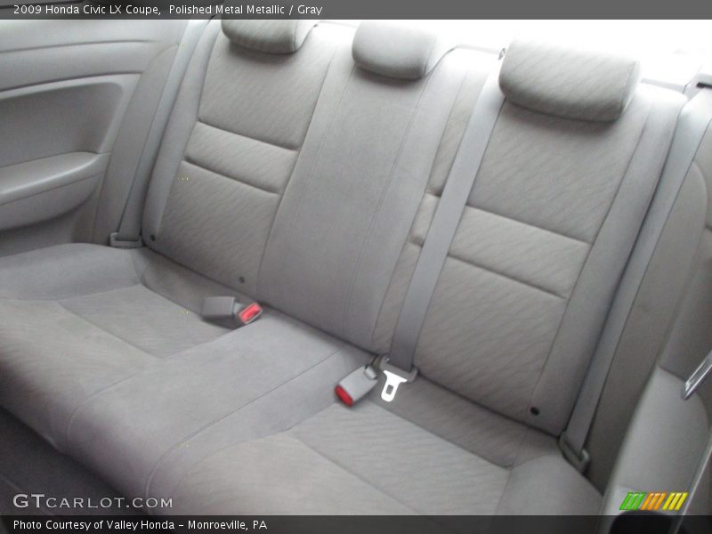 Polished Metal Metallic / Gray 2009 Honda Civic LX Coupe