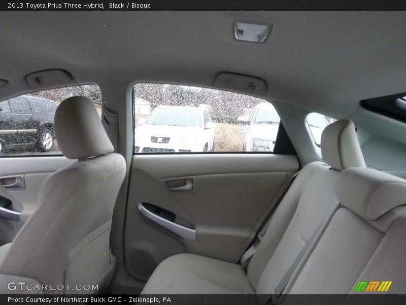 Black / Bisque 2013 Toyota Prius Three Hybrid