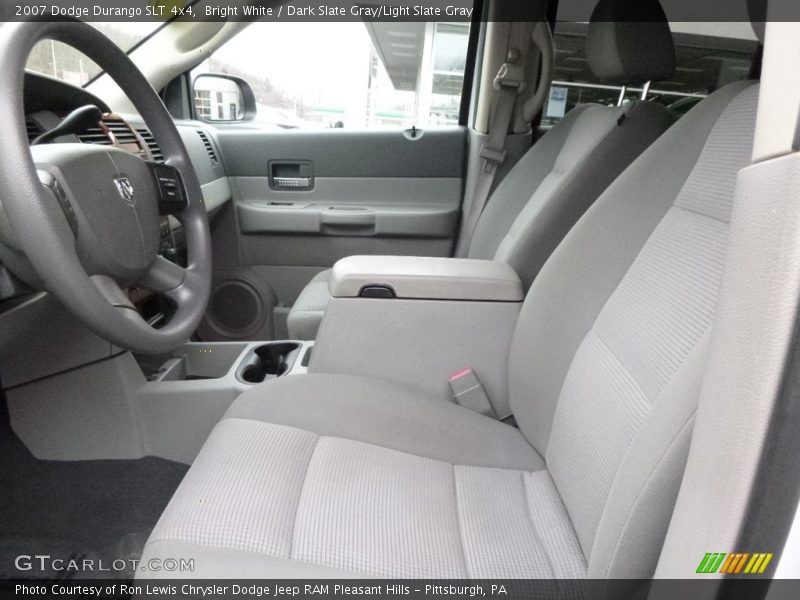 Bright White / Dark Slate Gray/Light Slate Gray 2007 Dodge Durango SLT 4x4