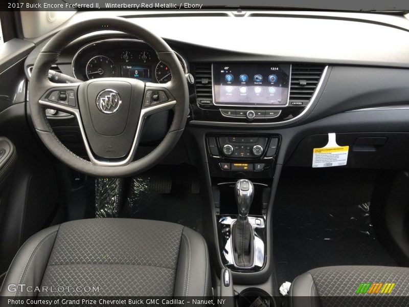 Winterberry Red Metallic / Ebony 2017 Buick Encore Preferred II