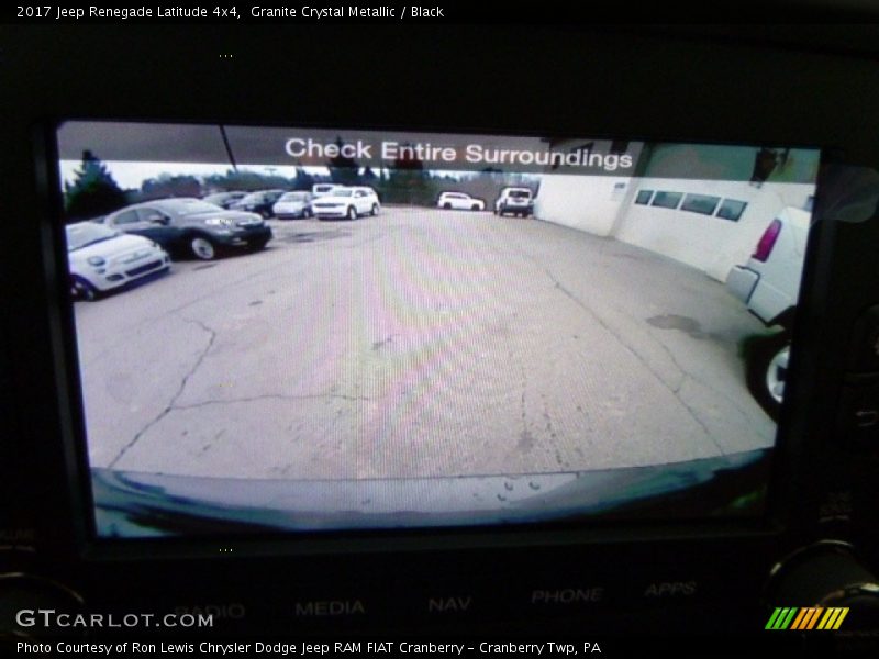 Granite Crystal Metallic / Black 2017 Jeep Renegade Latitude 4x4