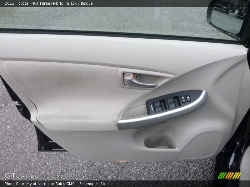 Black / Bisque 2013 Toyota Prius Three Hybrid