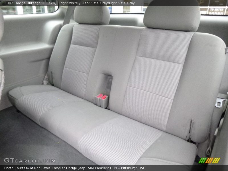 Bright White / Dark Slate Gray/Light Slate Gray 2007 Dodge Durango SLT 4x4