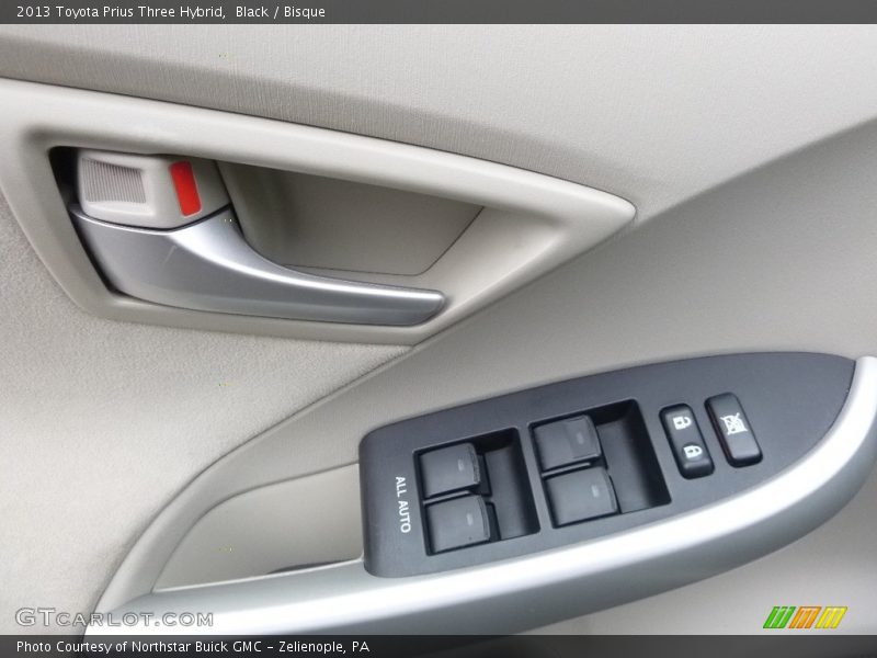 Black / Bisque 2013 Toyota Prius Three Hybrid