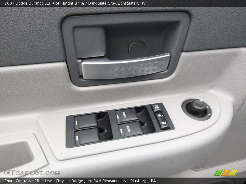 Bright White / Dark Slate Gray/Light Slate Gray 2007 Dodge Durango SLT 4x4