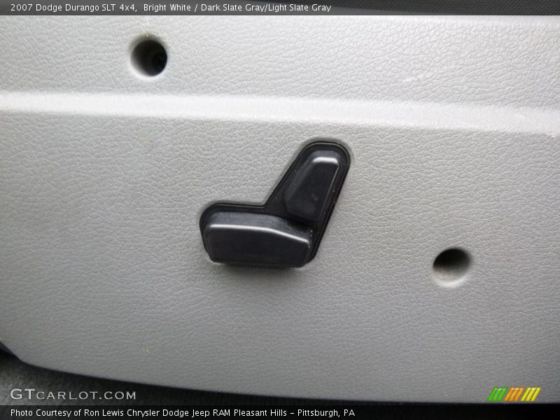 Bright White / Dark Slate Gray/Light Slate Gray 2007 Dodge Durango SLT 4x4