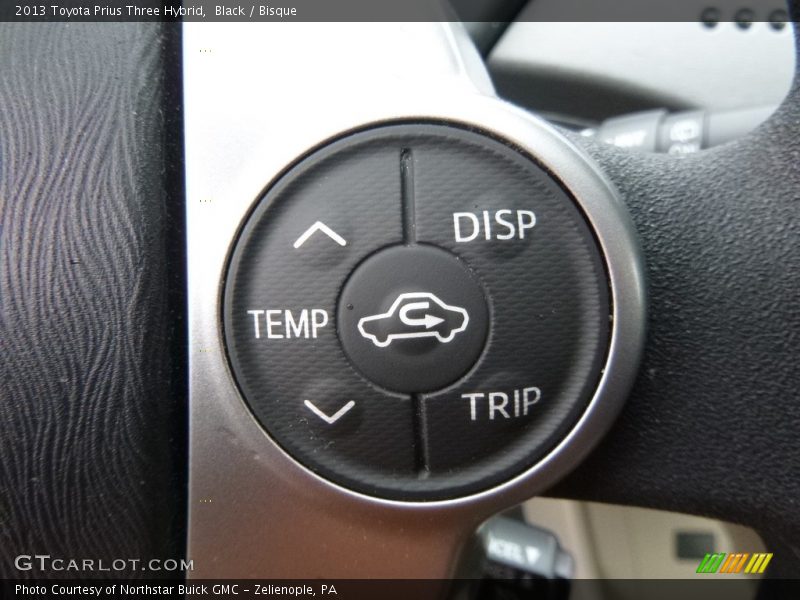 Black / Bisque 2013 Toyota Prius Three Hybrid
