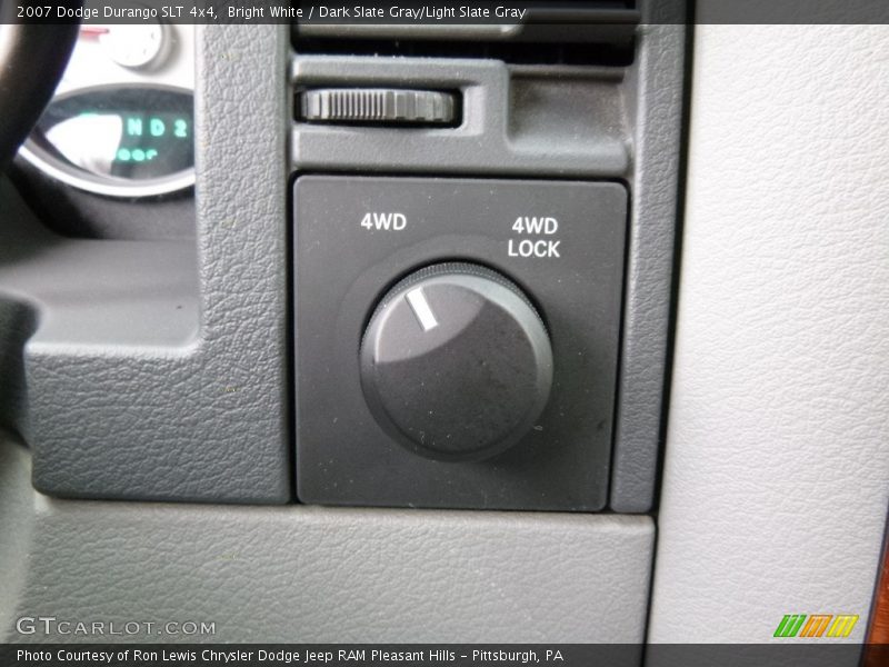 Bright White / Dark Slate Gray/Light Slate Gray 2007 Dodge Durango SLT 4x4