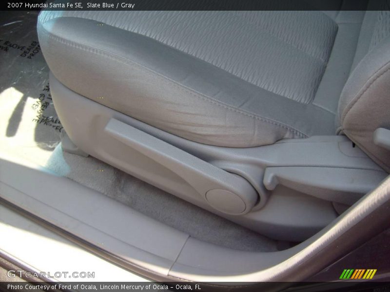 Slate Blue / Gray 2007 Hyundai Santa Fe SE