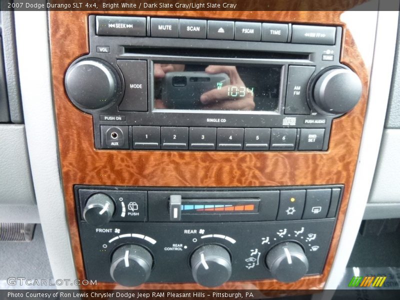 Bright White / Dark Slate Gray/Light Slate Gray 2007 Dodge Durango SLT 4x4