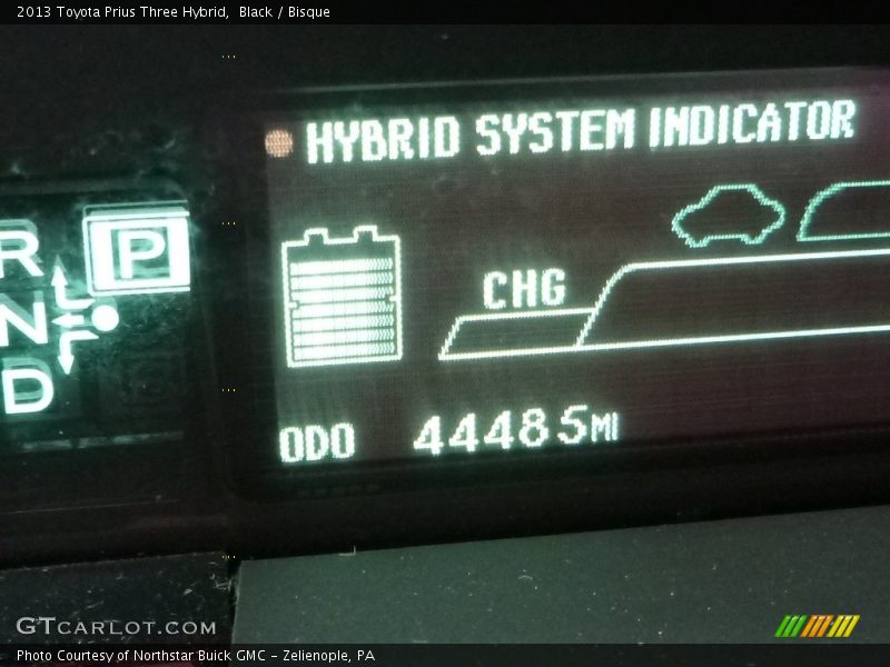 Black / Bisque 2013 Toyota Prius Three Hybrid