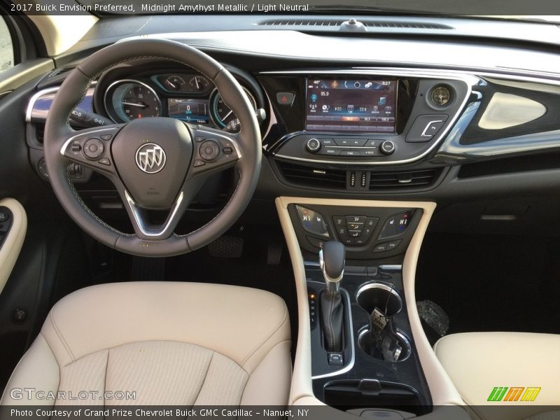 Midnight Amythyst Metallic / Light Neutral 2017 Buick Envision Preferred