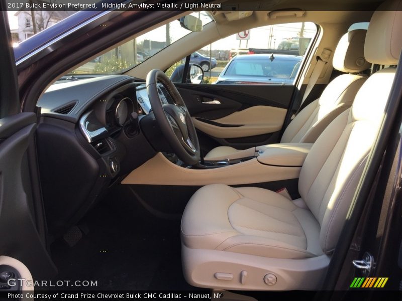 Midnight Amythyst Metallic / Light Neutral 2017 Buick Envision Preferred