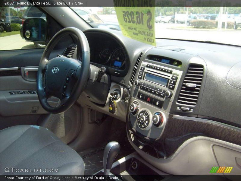 Slate Blue / Gray 2007 Hyundai Santa Fe SE
