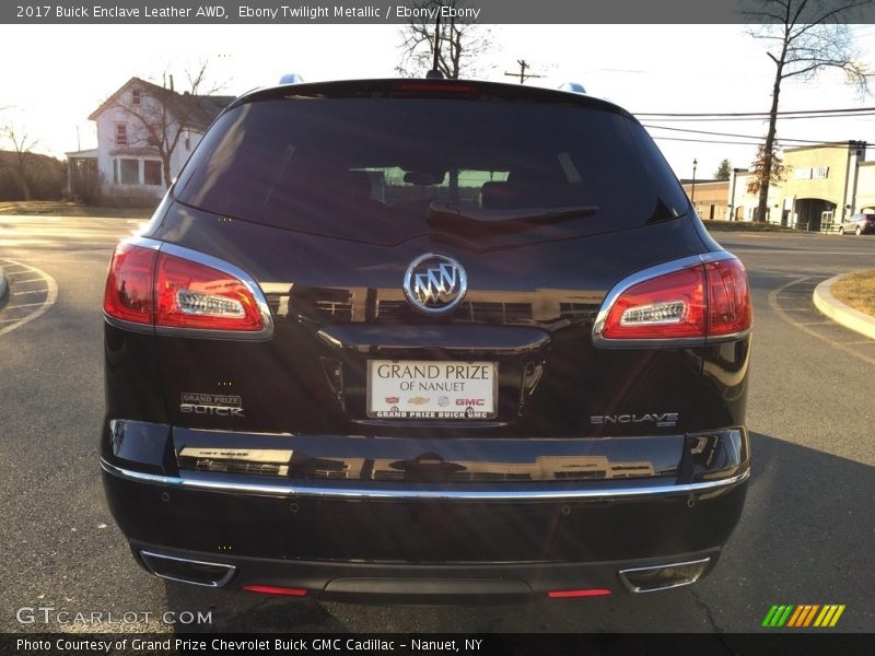 Ebony Twilight Metallic / Ebony/Ebony 2017 Buick Enclave Leather AWD