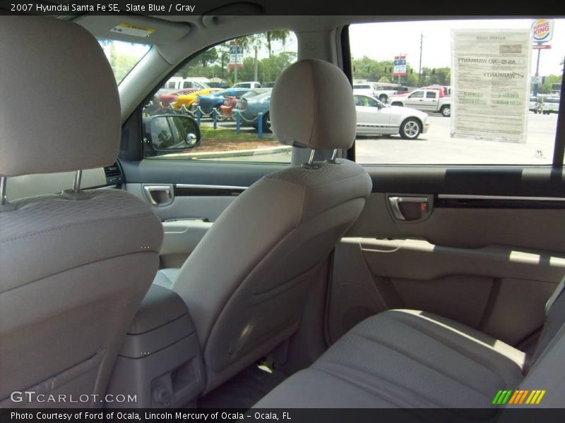 Slate Blue / Gray 2007 Hyundai Santa Fe SE