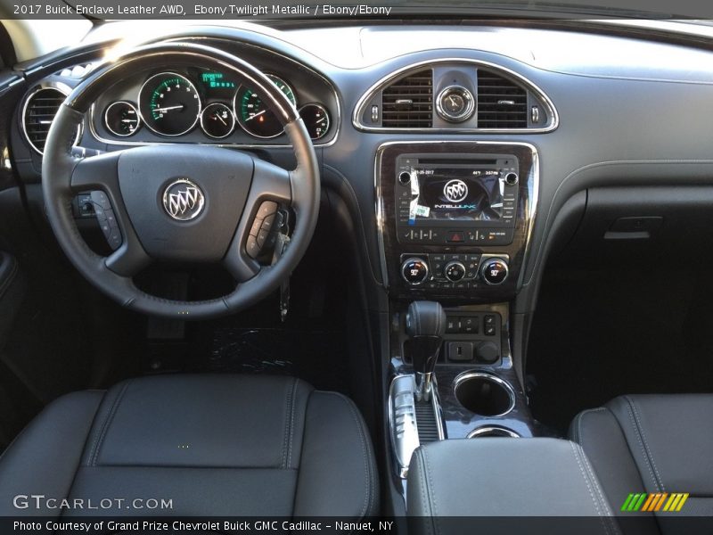 Ebony Twilight Metallic / Ebony/Ebony 2017 Buick Enclave Leather AWD