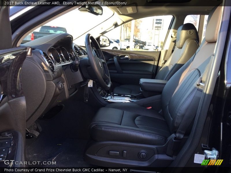 Ebony Twilight Metallic / Ebony/Ebony 2017 Buick Enclave Leather AWD