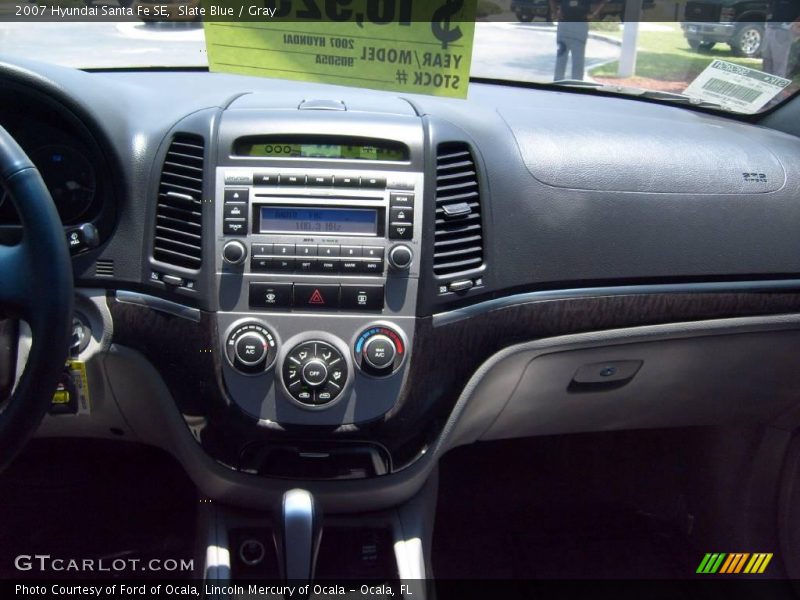 Slate Blue / Gray 2007 Hyundai Santa Fe SE