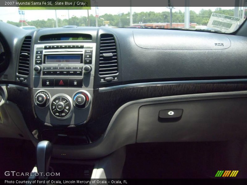 Slate Blue / Gray 2007 Hyundai Santa Fe SE