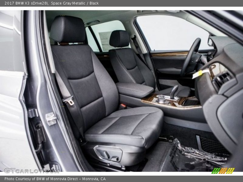 Space Gray Metallic / Black 2017 BMW X3 sDrive28i