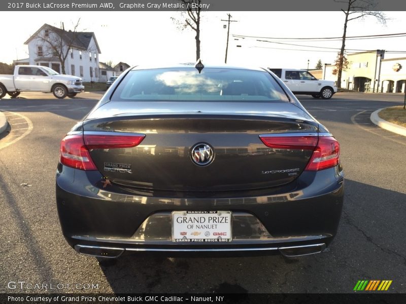 Graphite Gray Metallic / Ebony 2017 Buick LaCrosse Premium AWD