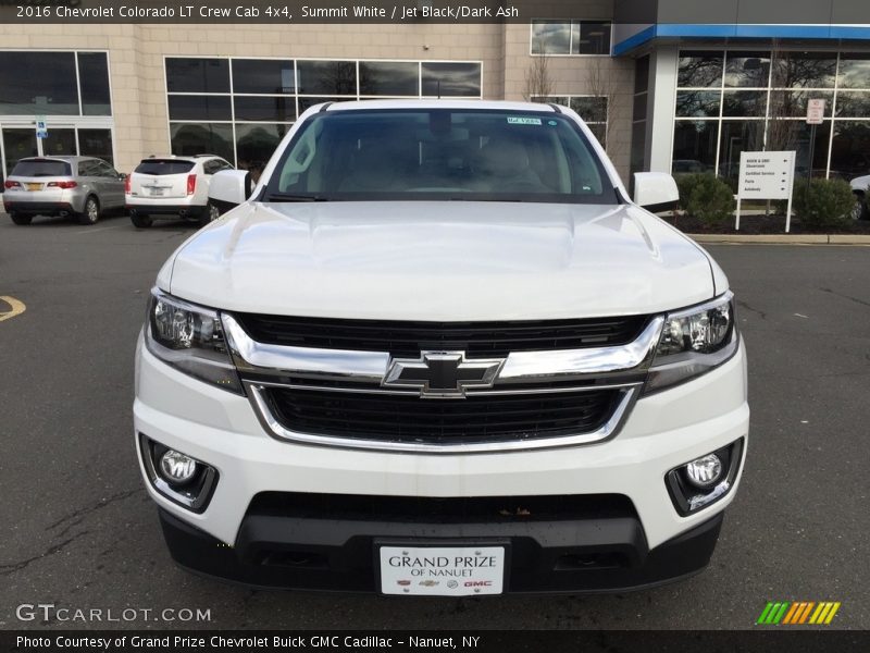Summit White / Jet Black/Dark Ash 2016 Chevrolet Colorado LT Crew Cab 4x4