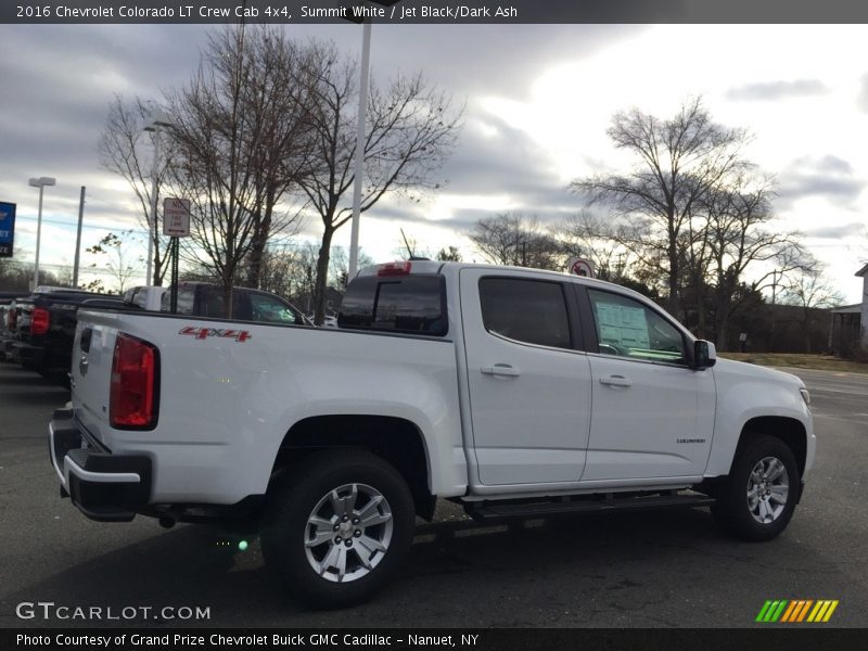 Summit White / Jet Black/Dark Ash 2016 Chevrolet Colorado LT Crew Cab 4x4