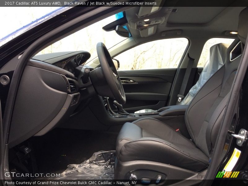  2017 ATS Luxury AWD Jet Black w/Sueded Microfiber Inserts Interior