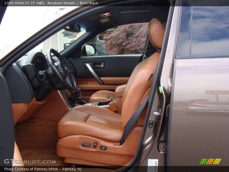 Beryllium Metallic / Brick/Black 2006 Infiniti FX 35 AWD