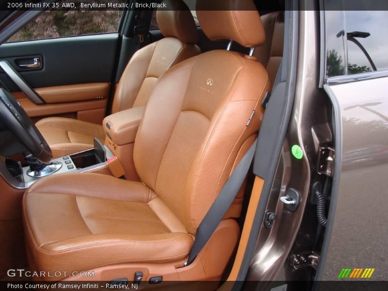 Beryllium Metallic / Brick/Black 2006 Infiniti FX 35 AWD