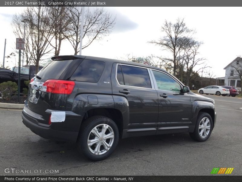 Graphite Gray Metallic / Jet Black 2017 GMC Terrain SLE