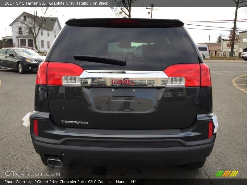 Graphite Gray Metallic / Jet Black 2017 GMC Terrain SLE