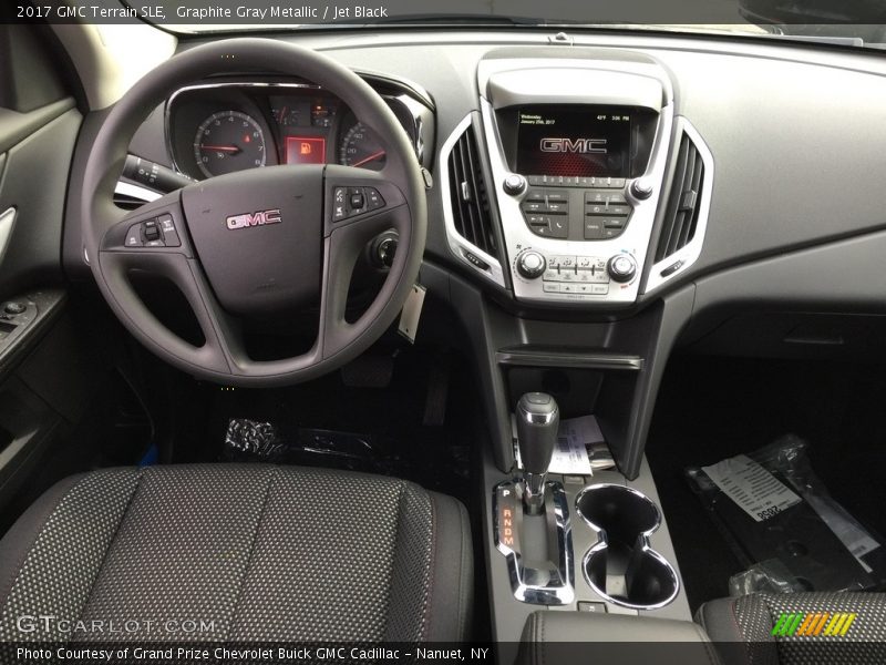 Graphite Gray Metallic / Jet Black 2017 GMC Terrain SLE