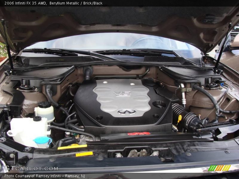 Beryllium Metallic / Brick/Black 2006 Infiniti FX 35 AWD